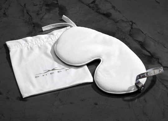 Midnight Label Sleep Mask + Pouch