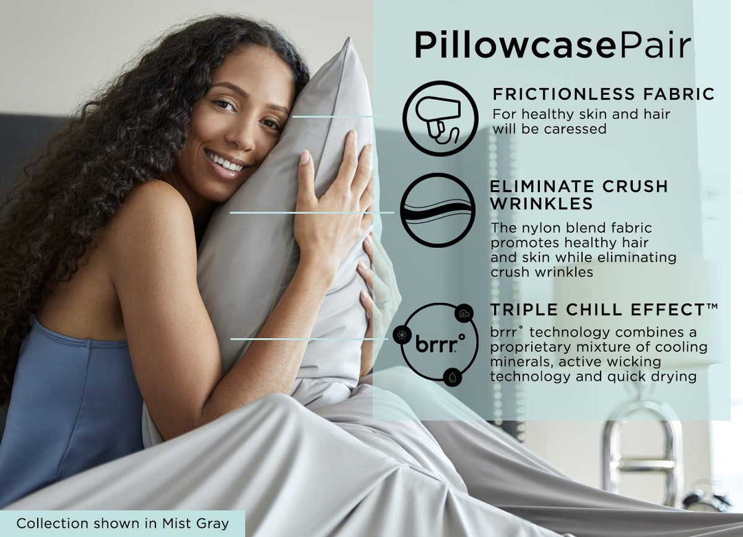 infographic of midnight label pillowcase #choose-your-color_nightfall