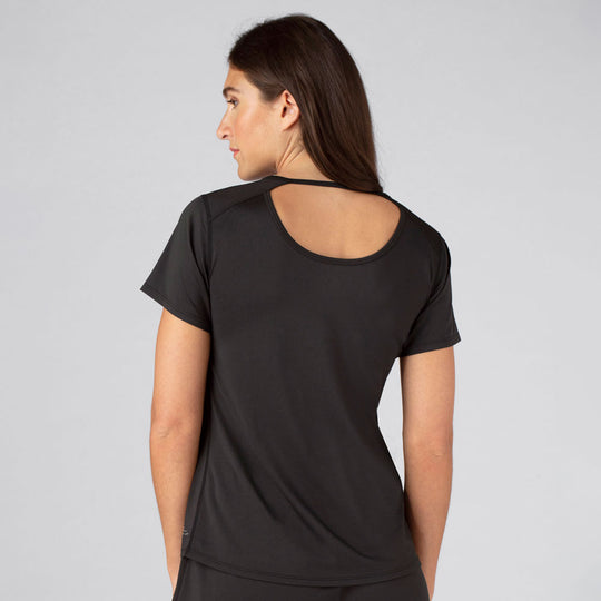 Women's Sleepwear Top in Black#choose-your-color_black