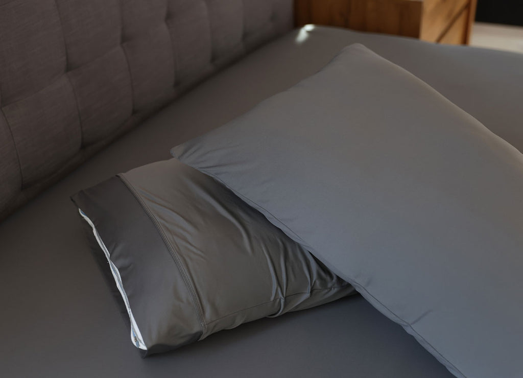 ORIGINAL PERFORMANCE Pillowcases shown in Graphite #choose-your-color_graphite