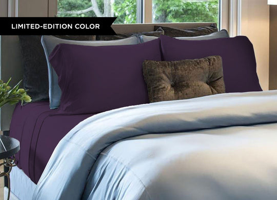 ORIGINAL PERFORMANCE Pillowcases shown in Royal Plum #choose-your-color_royal-plum