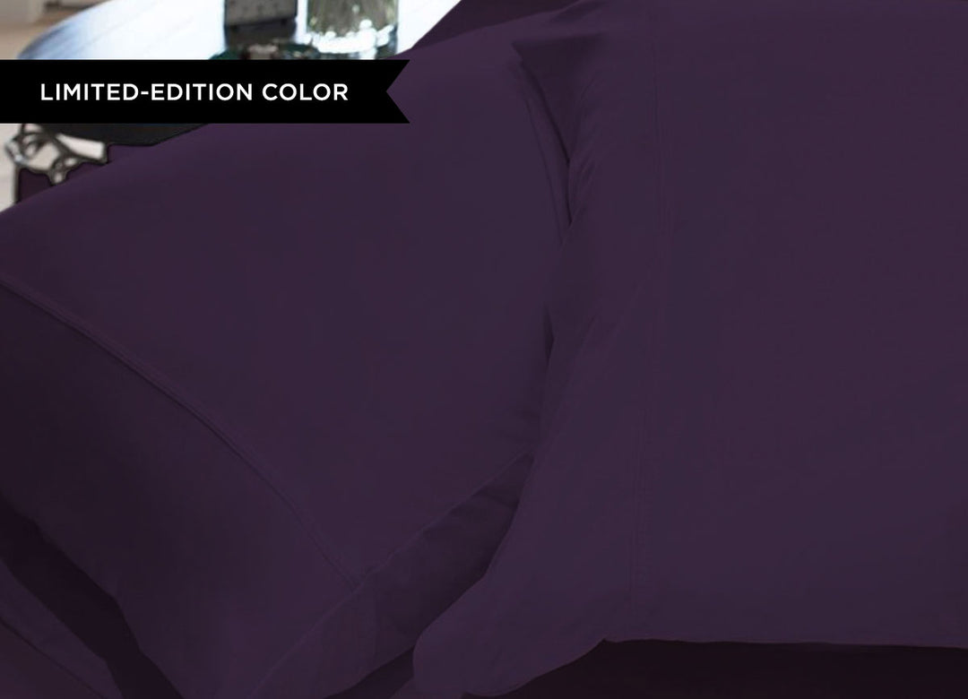 ORIGINAL PERFORMANCE Pillowcases shown in Royal Plum #choose-your-color_royal-plum