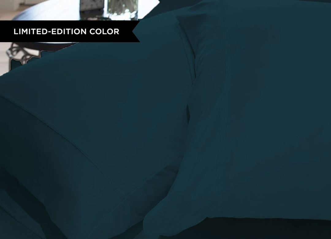 ORIGINAL PERFORMANCE Pillowcases shown in Deep Ocean Teal #choose-your-color_deep-ocean-teal