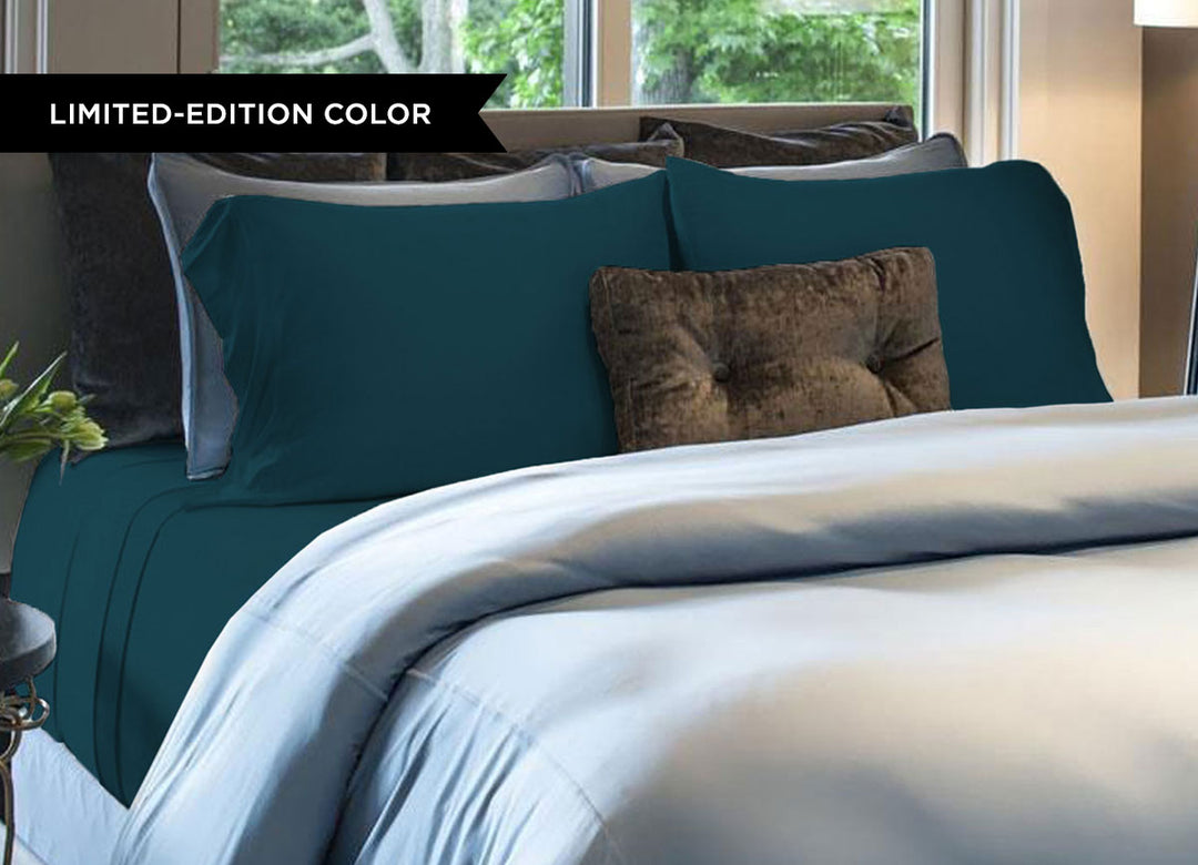 ORIGINAL PERFORMANCE Pillowcases shown in Deep Ocean Teal #choose-your-color_deep-ocean-teal