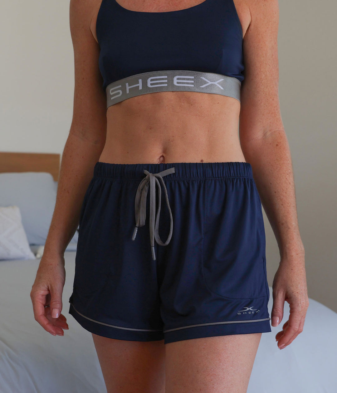 Women's Sleep Short in Navy #choose-your-color_navy