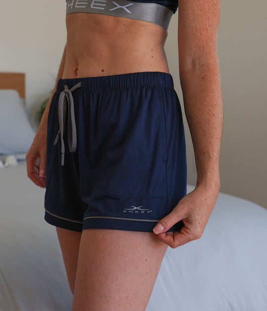 Women's Sleep Short in Navy #choose-your-color_navy