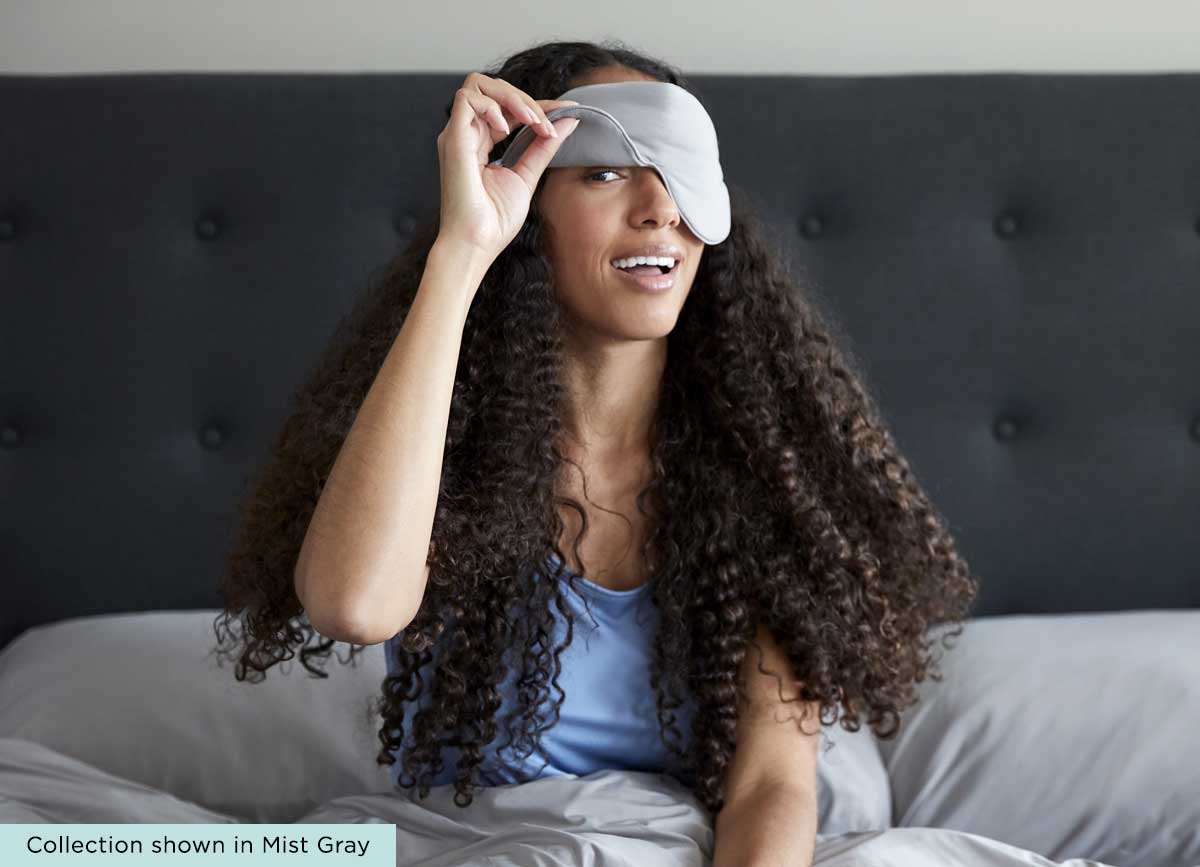 Sleeping with a on sale eye mask